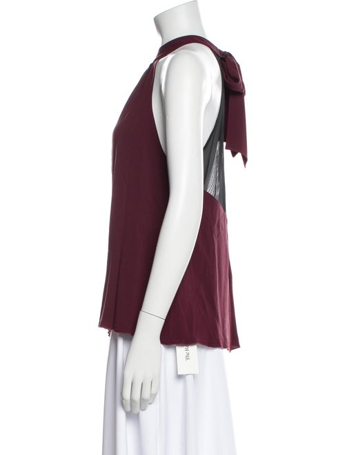 Alice + Olivia Silk Halterneck Blouse