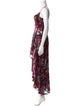 Alice + Olivia Floral Print Long Dress