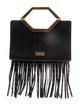 Alice + Olivia Leather Top Handle Bag