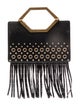 Alice + Olivia Leather Top Handle Bag