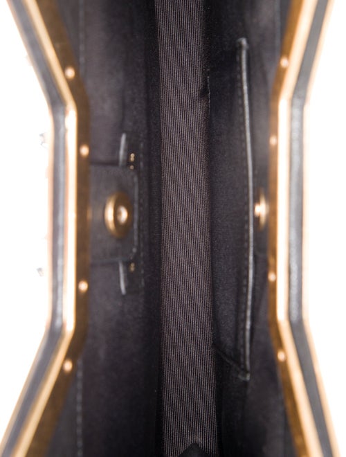 Alice + Olivia Leather Top Handle Bag