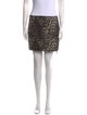 Alice + Olivia Animal Print Mini Skirt