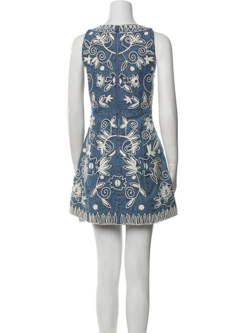 Alice + Olivia Printed Mini Dress