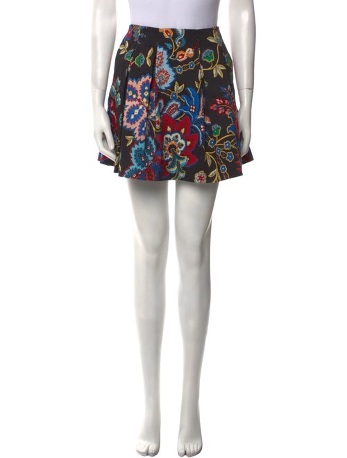 Alice + Olivia Printed Mini Skirt