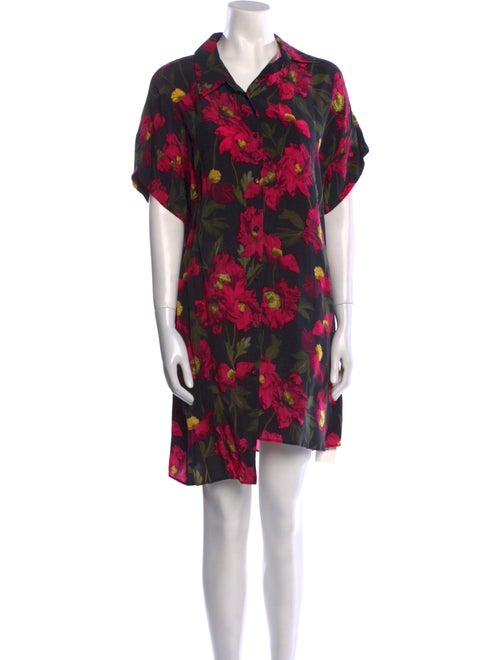 Alice + Olivia Floral Print Mini Dress
