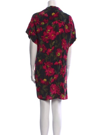 Alice + Olivia Floral Print Mini Dress