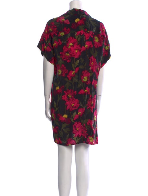 Alice + Olivia Floral Print Mini Dress