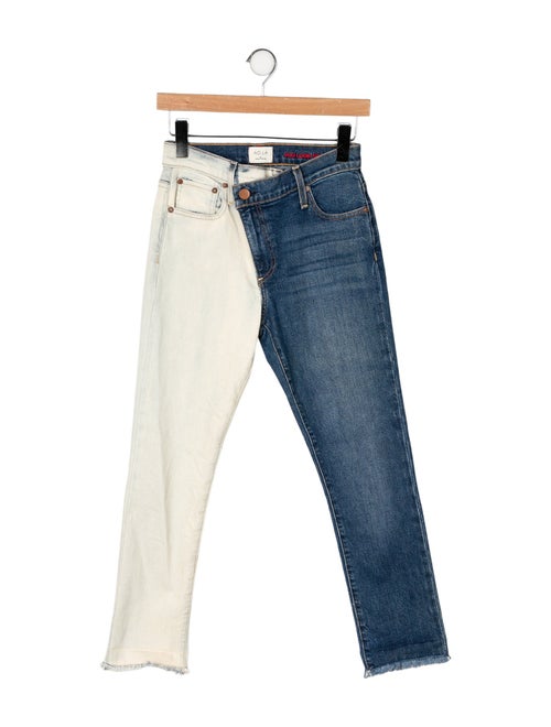 Alice + Olivia Mid-Rise Skinny Leg Jeans