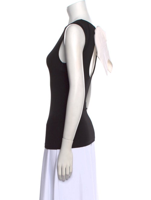 Alice + Olivia Crew Neck Sleeveless Top