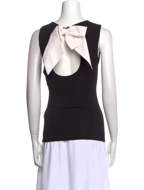 Alice + Olivia Crew Neck Sleeveless Top