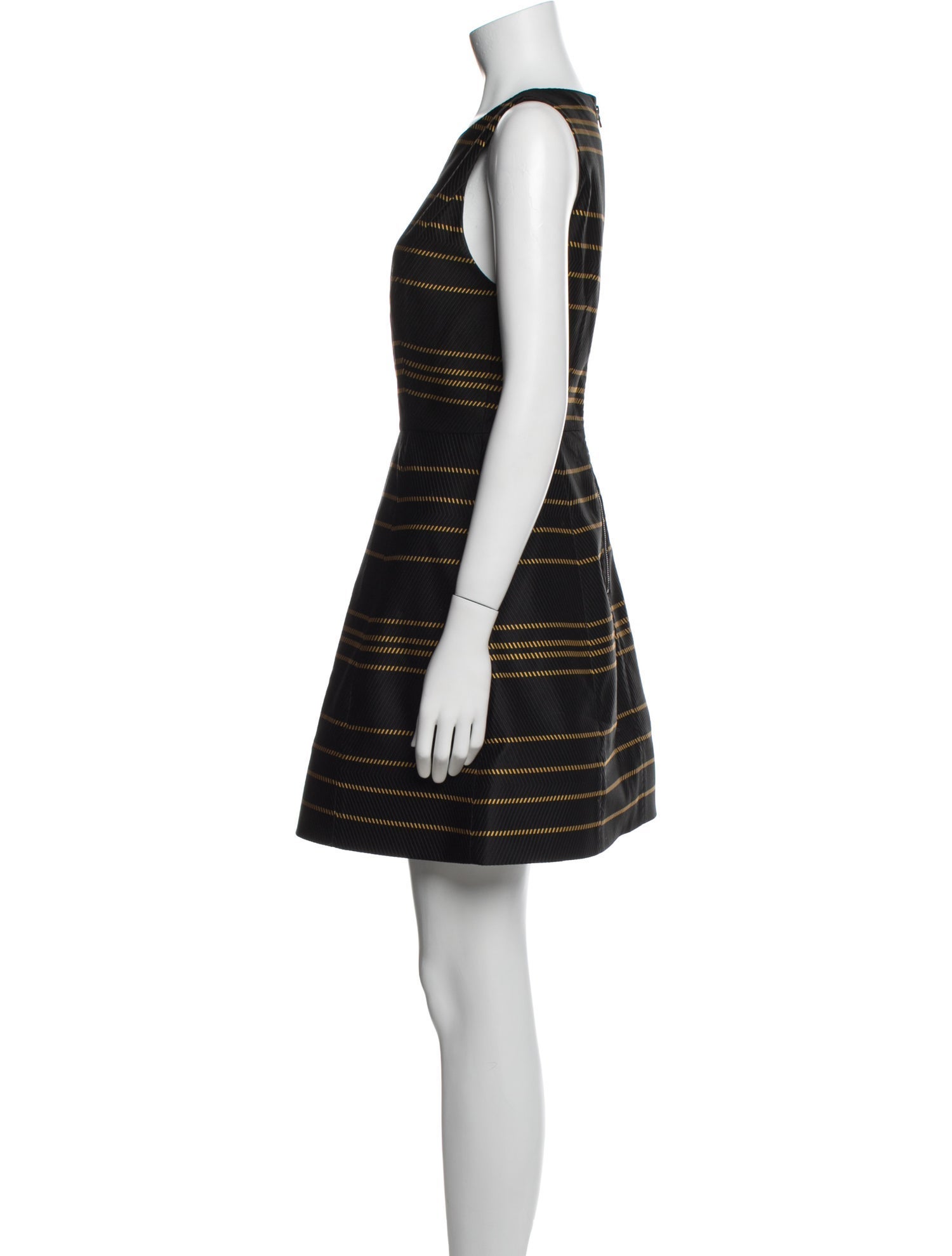 Alice + Olivia Striped Mini Dress
