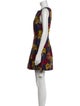 Alice + Olivia Floral Print Mini Dress