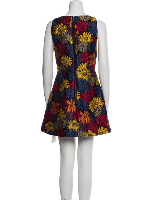 Alice + Olivia Floral Print Mini Dress