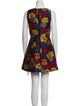 Alice + Olivia Floral Print Mini Dress