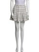 Alice + Olivia Tweed Pattern Mini Skirt