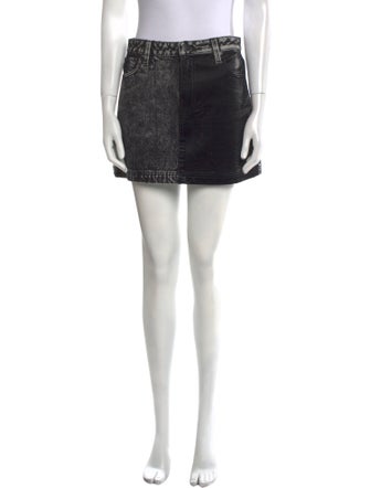 Alice + Olivia Crystal Embellishments Mini Skirt