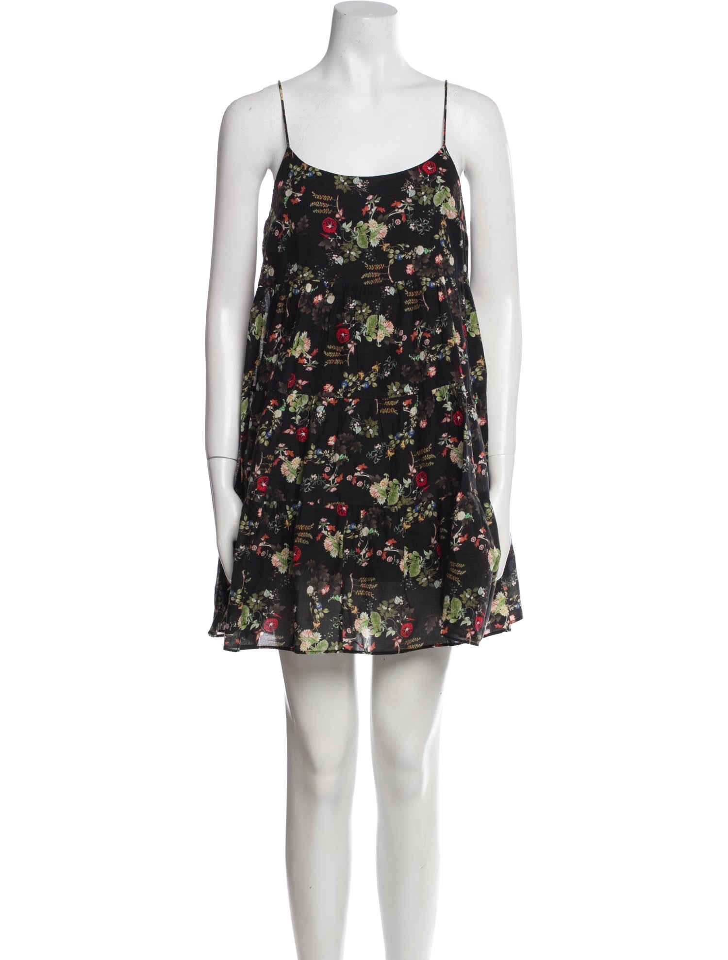 Alice + Olivia Floral Print Mini Dress