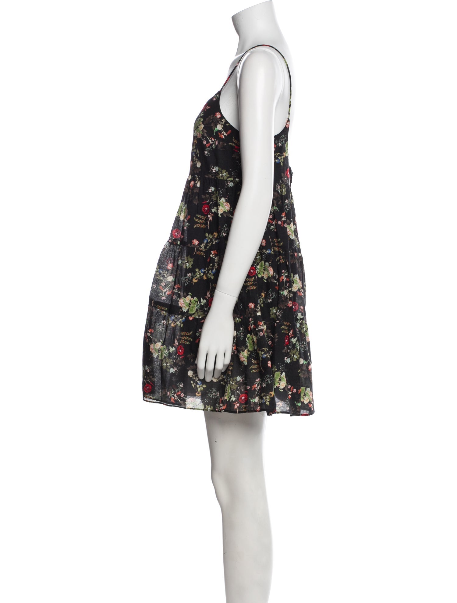Alice + Olivia Floral Print Mini Dress