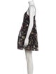 Alice + Olivia Floral Print Mini Dress