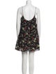 Alice + Olivia Floral Print Mini Dress
