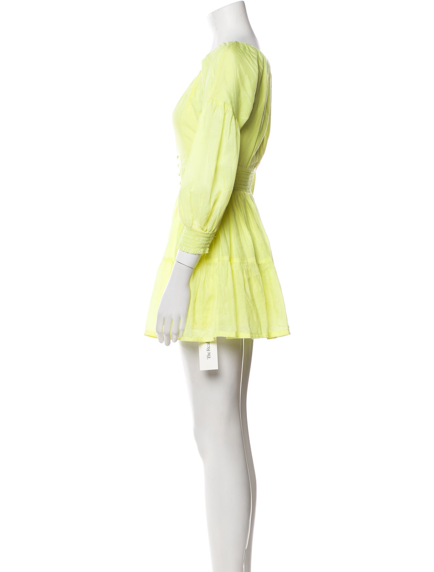 Alice + Olivia Scoop Neck Mini Dress