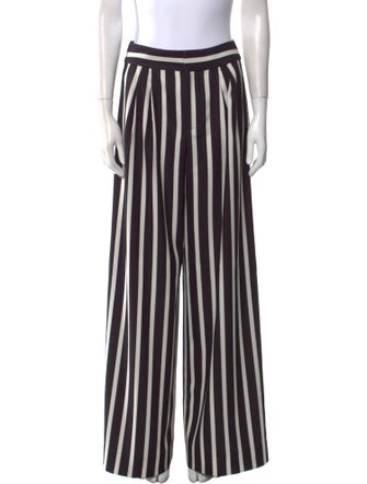 Alice + Olivia Striped Wide Leg Pants