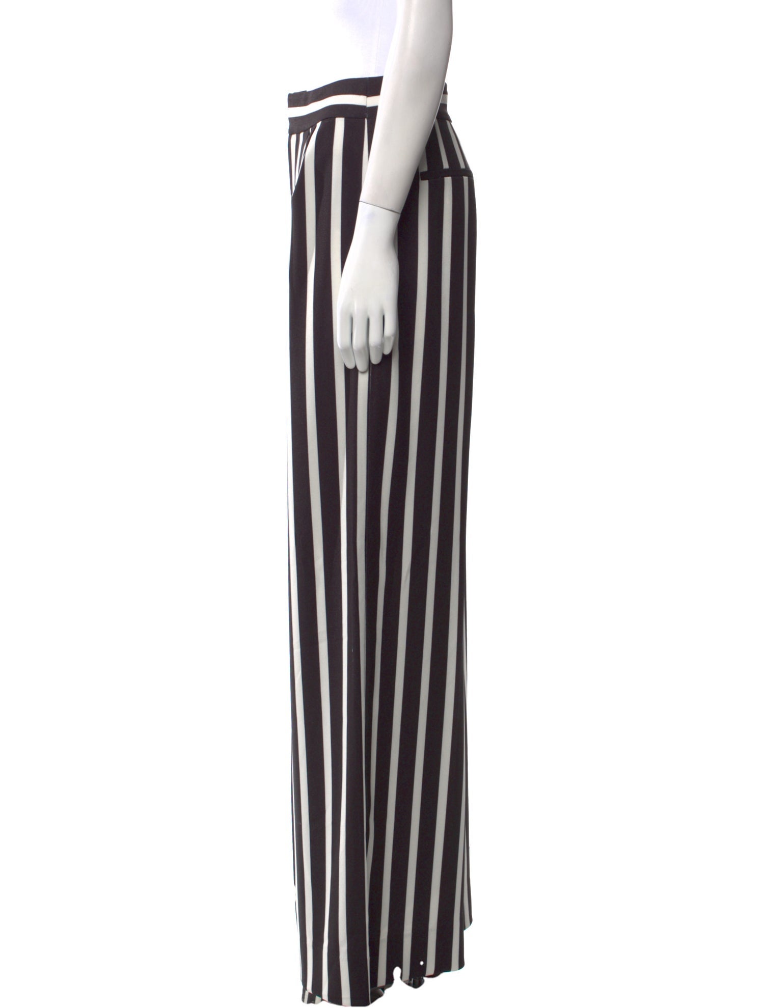 Alice + Olivia Striped Wide Leg Pants