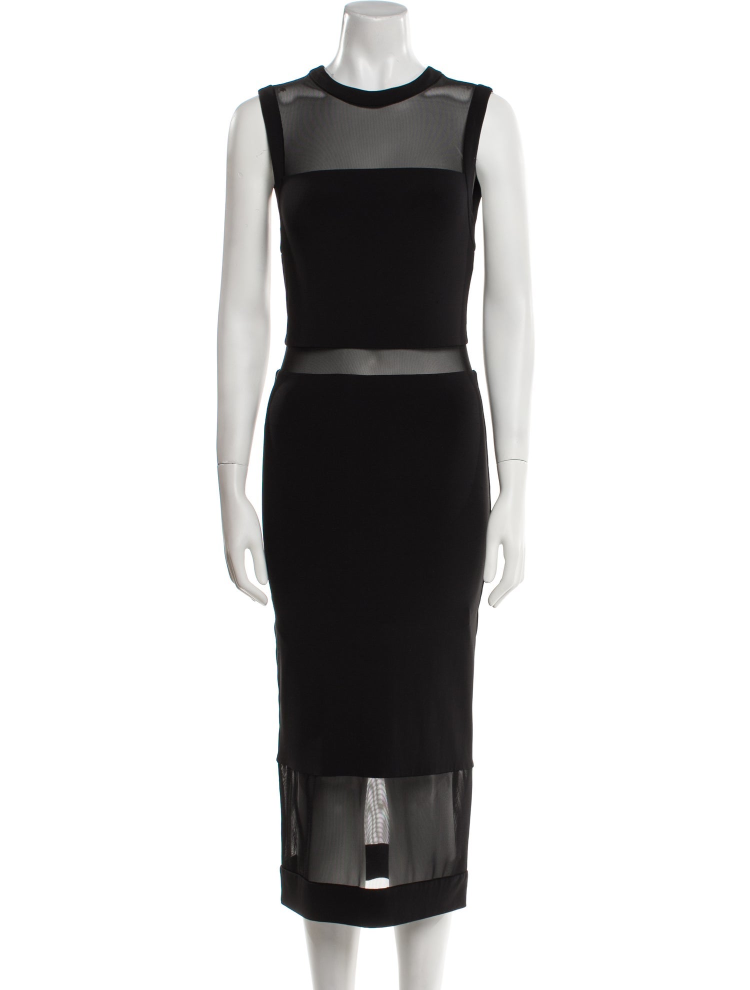 Alice + Olivia Nylon Midi Length Dress