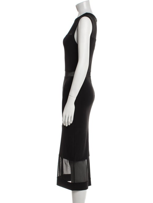 Alice + Olivia Nylon Midi Length Dress