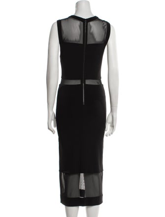 Alice + Olivia Nylon Midi Length Dress