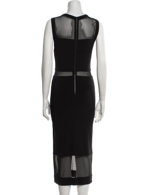 Alice + Olivia Nylon Midi Length Dress