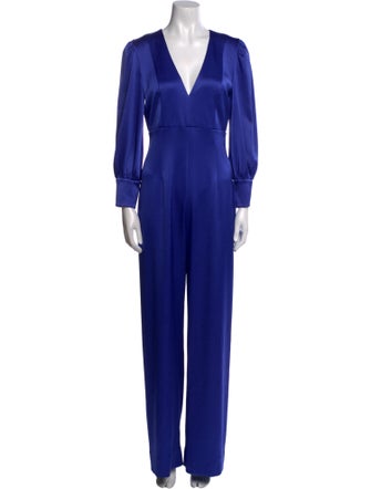 Alice + Olivia V-Neck Jumpsuit