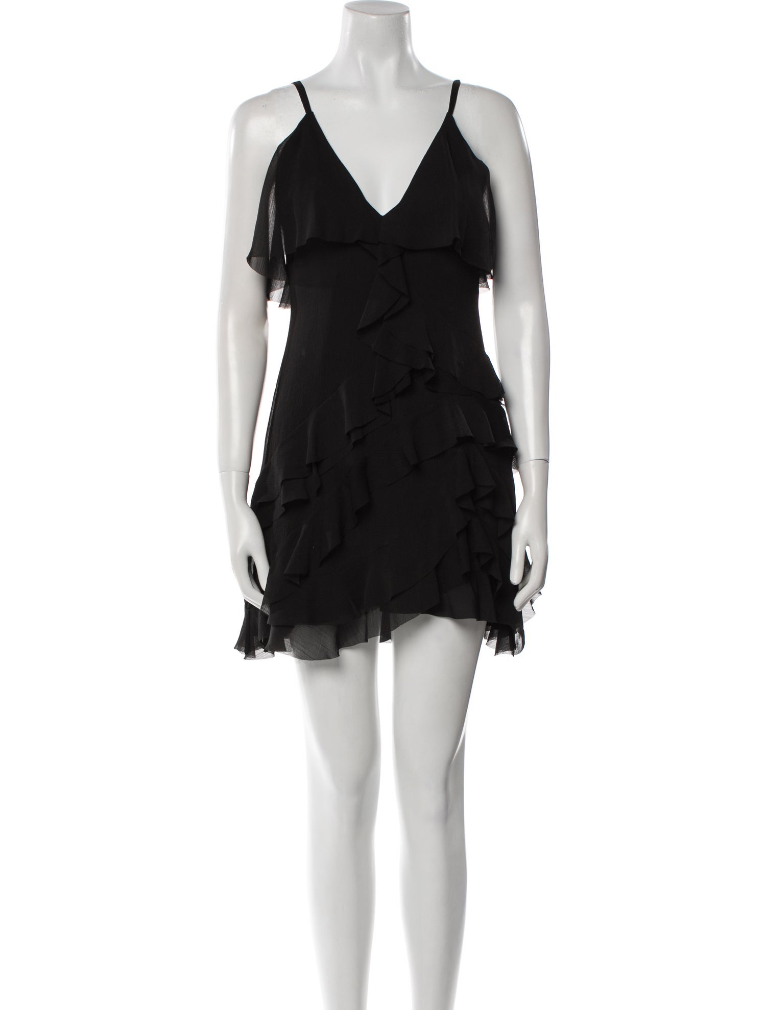 Alice + Olivia V-Neck Mini Dress