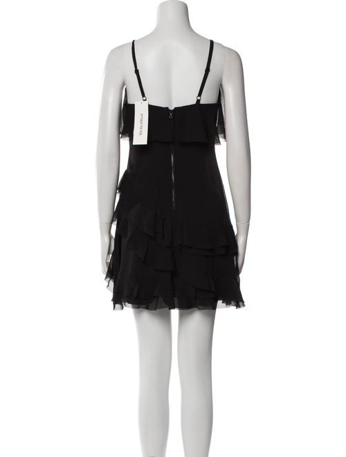 Alice + Olivia V-Neck Mini Dress