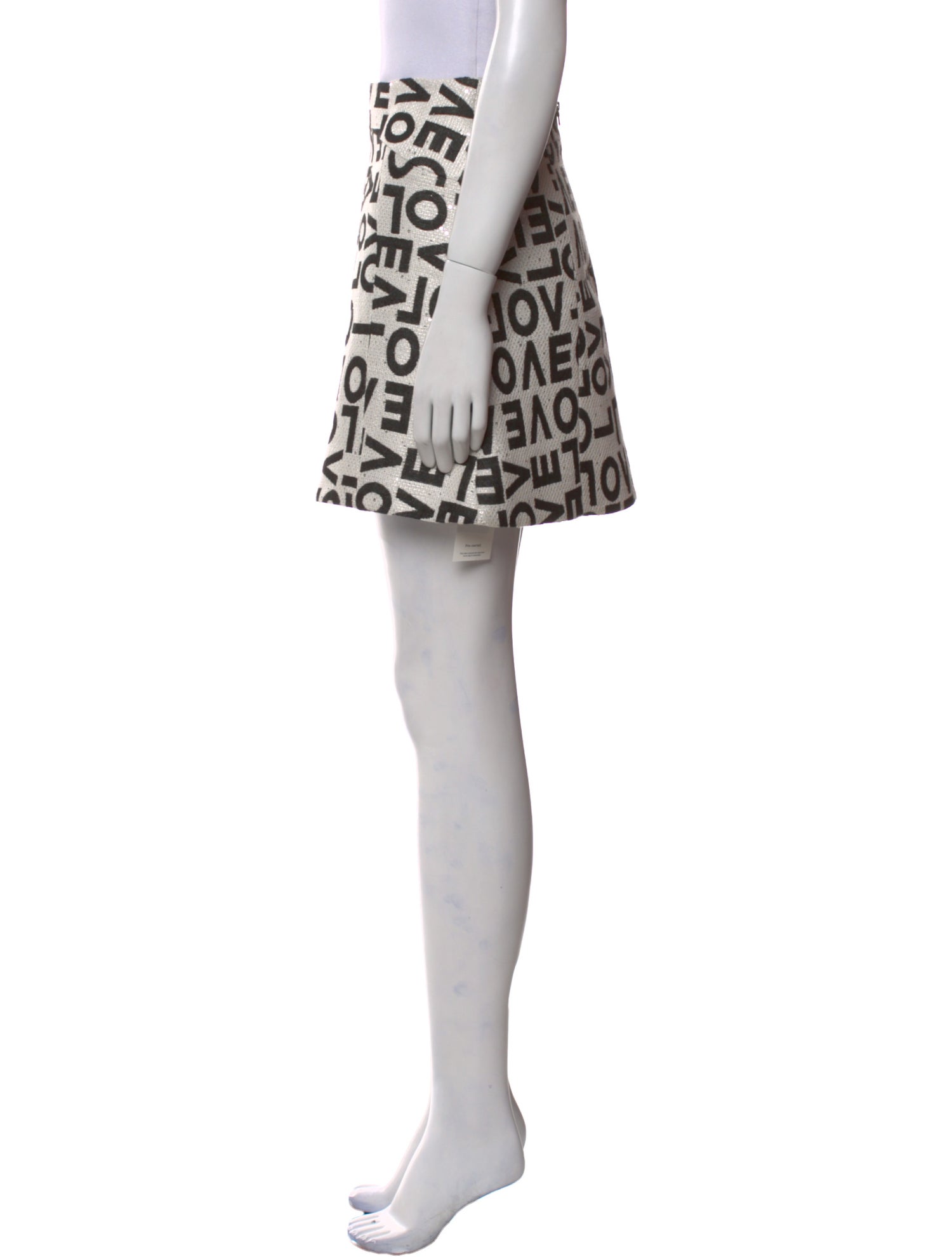 Alice + Olivia Printed Mini Skirt