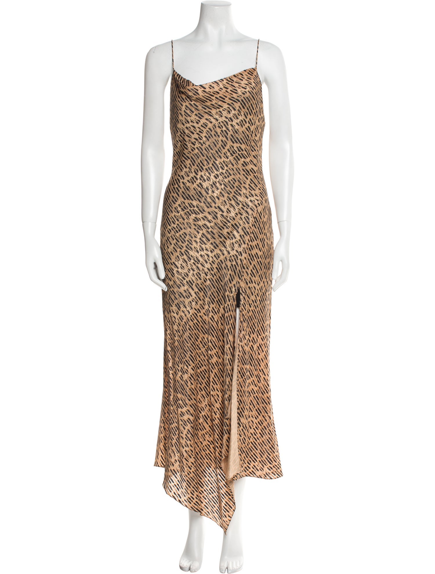 Alice + Olivia Animal Print Long Dress