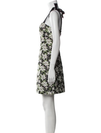 Alice + Olivia Floral Print Mini Dress