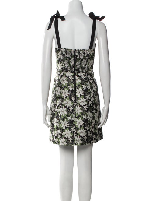 Alice + Olivia Floral Print Mini Dress