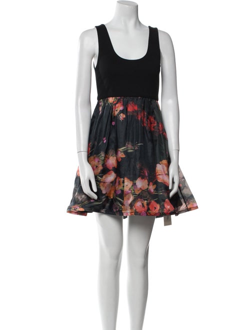 Alice + Olivia Silk Mini Dress