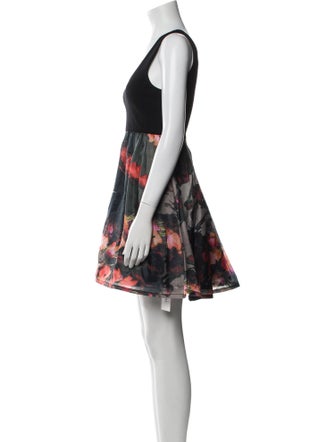 Alice + Olivia Silk Mini Dress