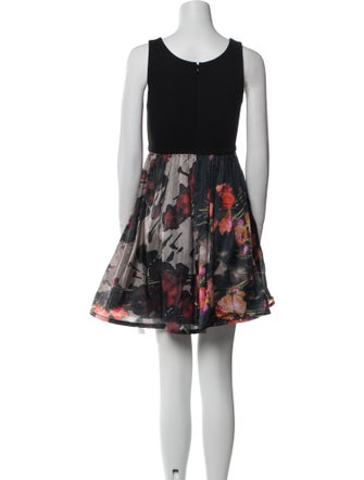 Alice + Olivia Silk Mini Dress