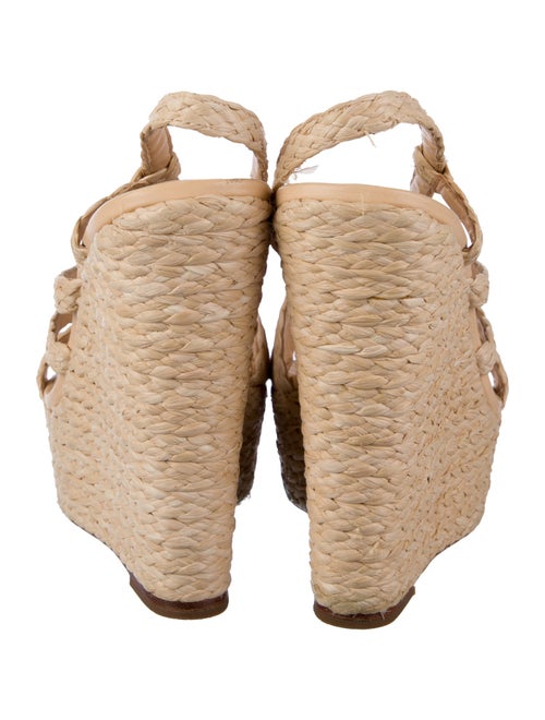 Alice + Olivia Straw Espadrilles