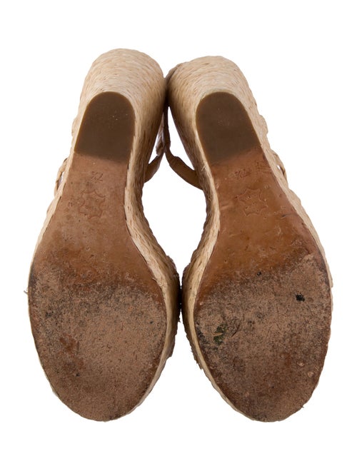 Alice + Olivia Straw Espadrilles