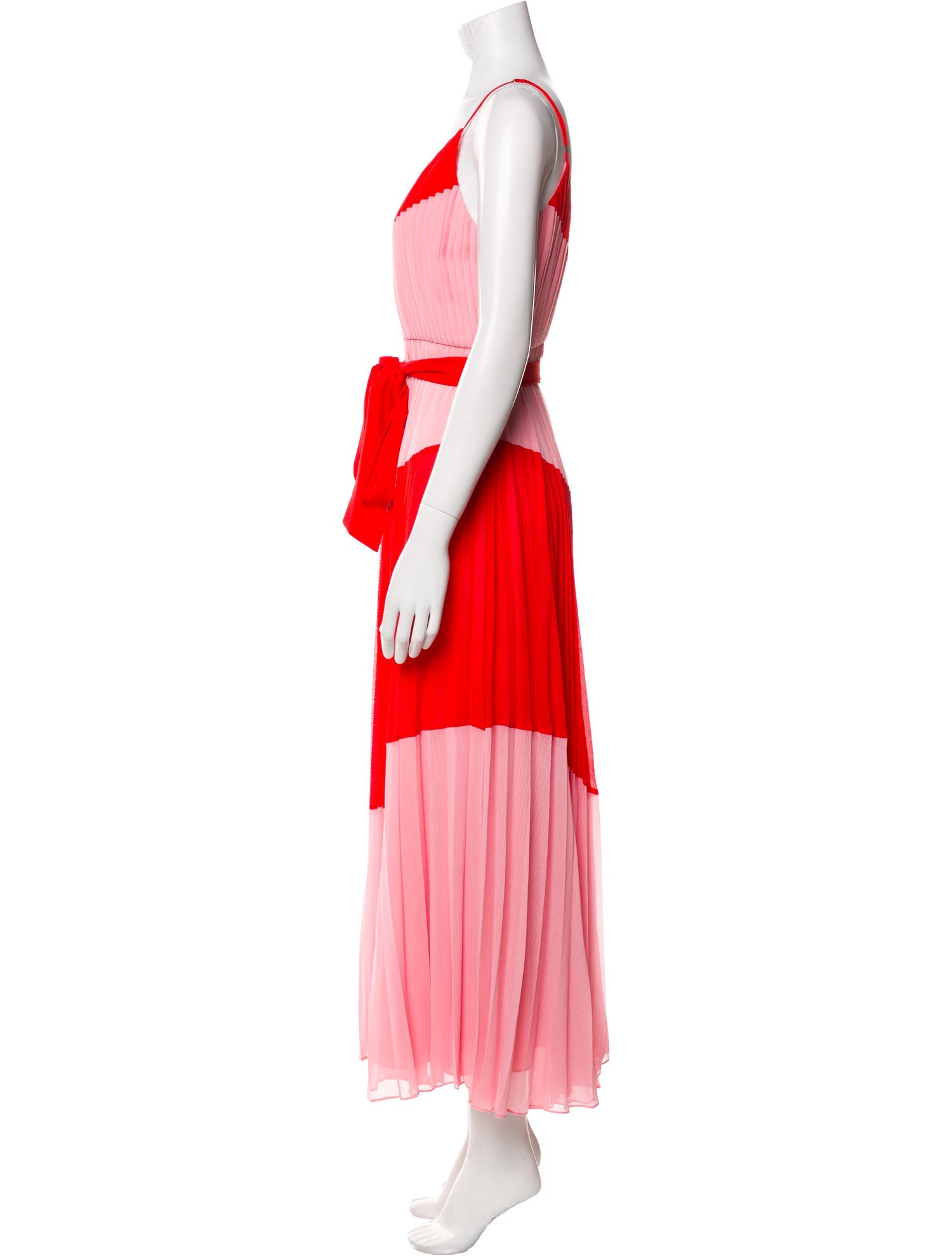 Alice + Olivia Colorblock Pattern Long Dress w/ Tags