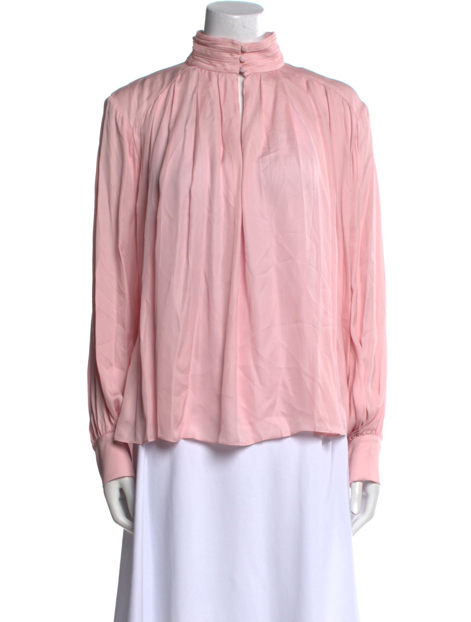 Alice + Olivia Mock Neck Long Sleeve Blouse w/ Tags
