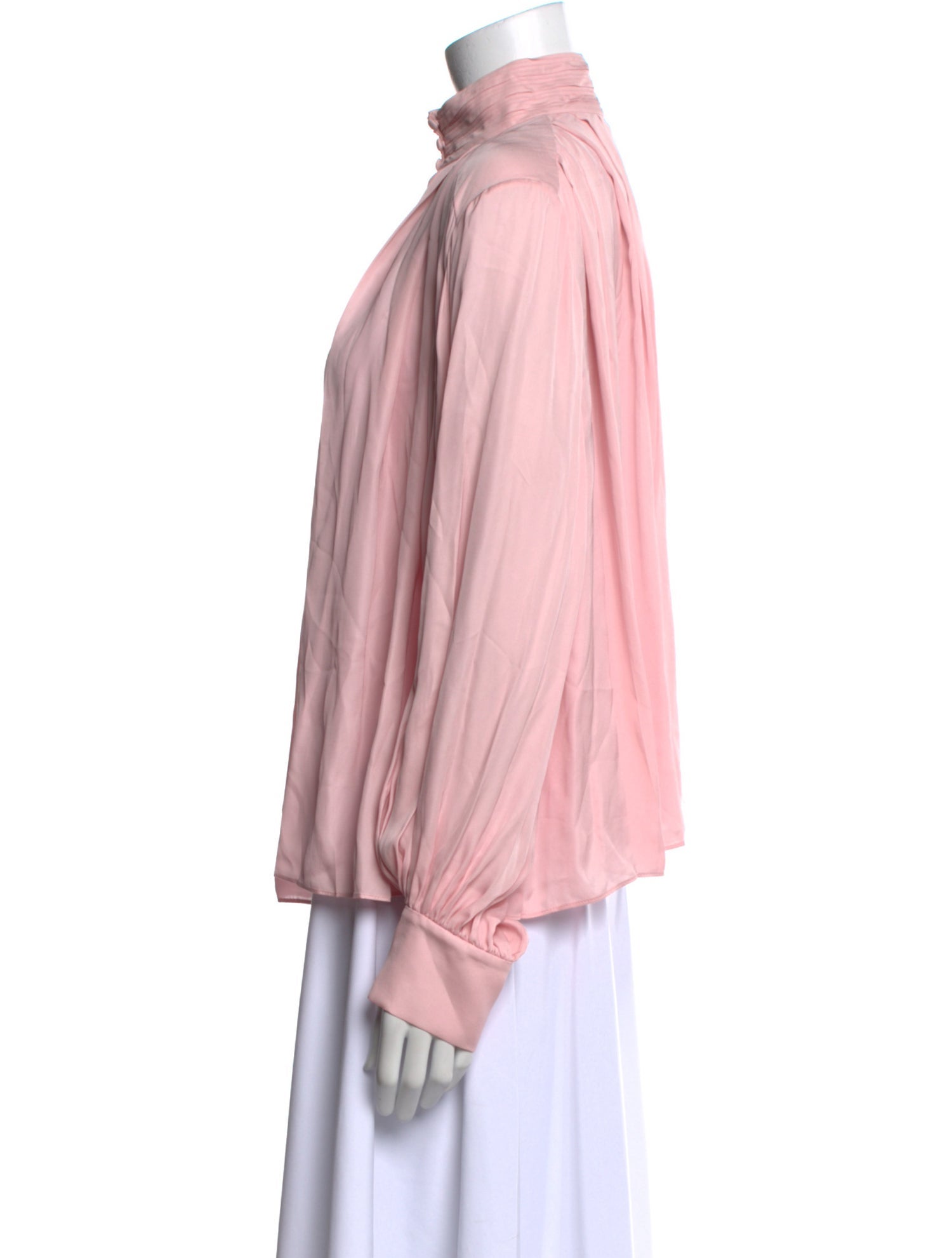 Alice + Olivia Mock Neck Long Sleeve Blouse w/ Tags