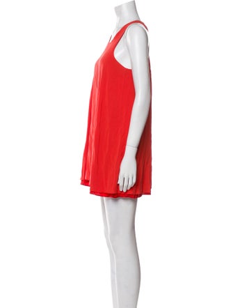 Alice + Olivia Silk Mini Dress