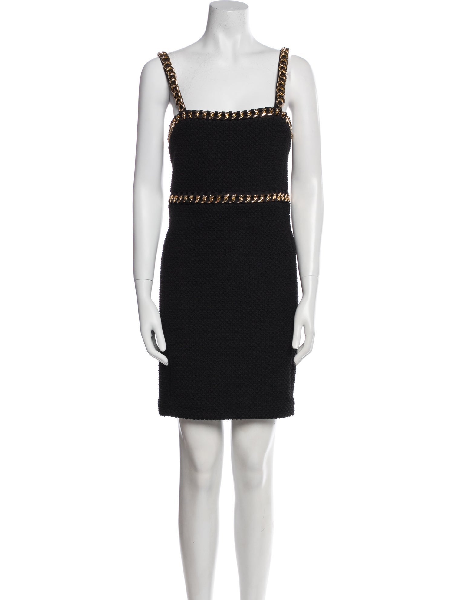 Alice + Olivia Square Neckline Mini Dress