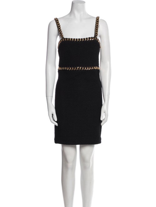 Alice + Olivia Square Neckline Mini Dress
