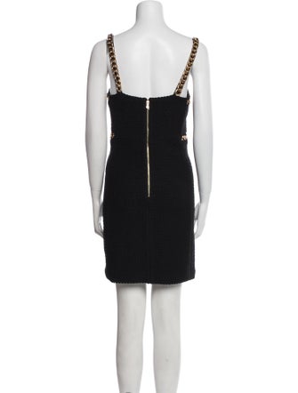Alice + Olivia Square Neckline Mini Dress